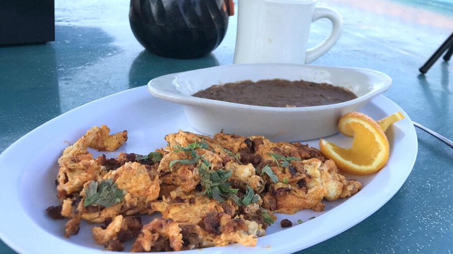 Breakfast at Lobo Del Mar.